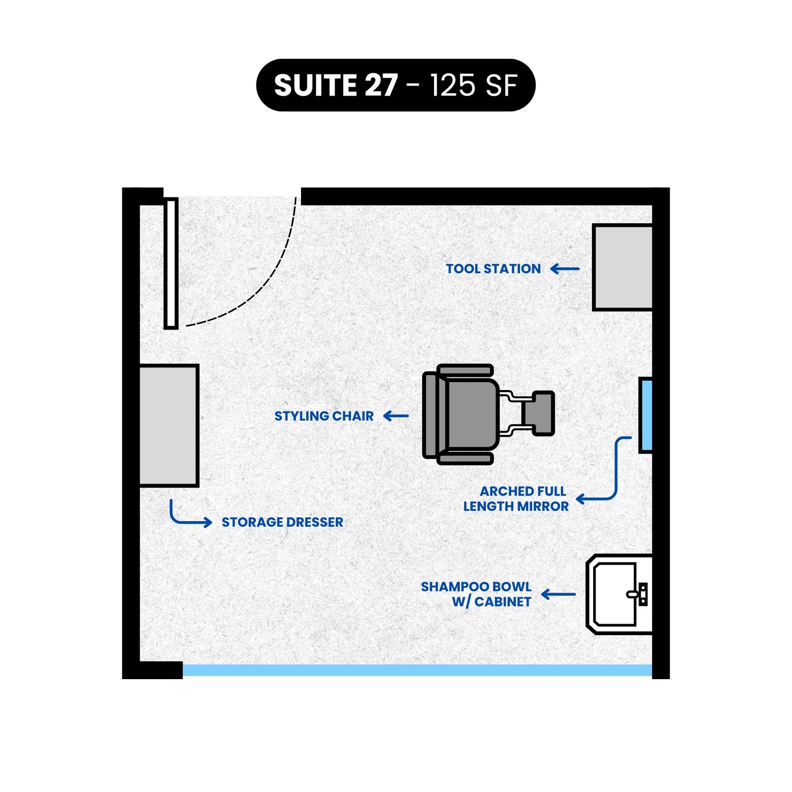 Suite 101 Floorplan