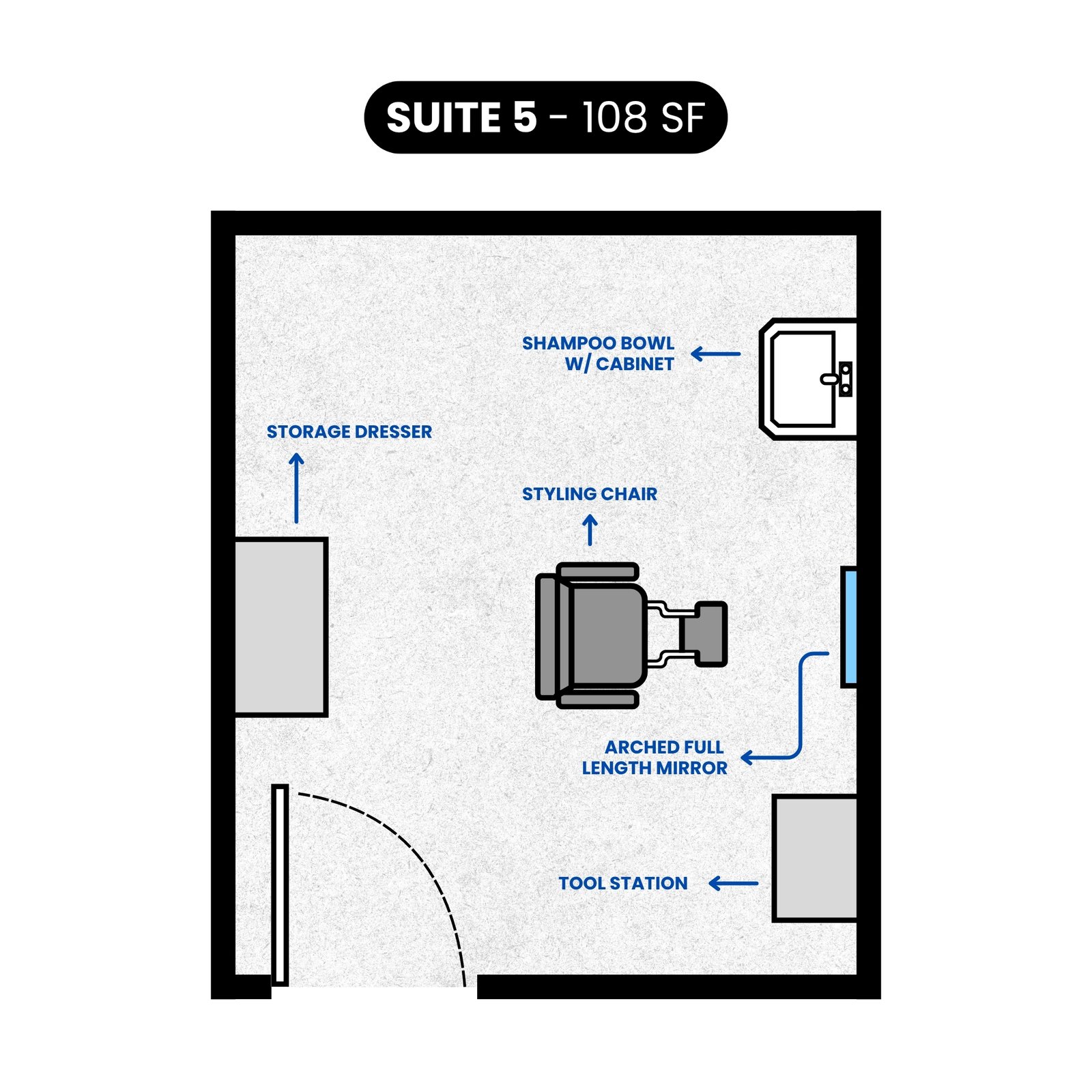 Suite 101 Floorplan
