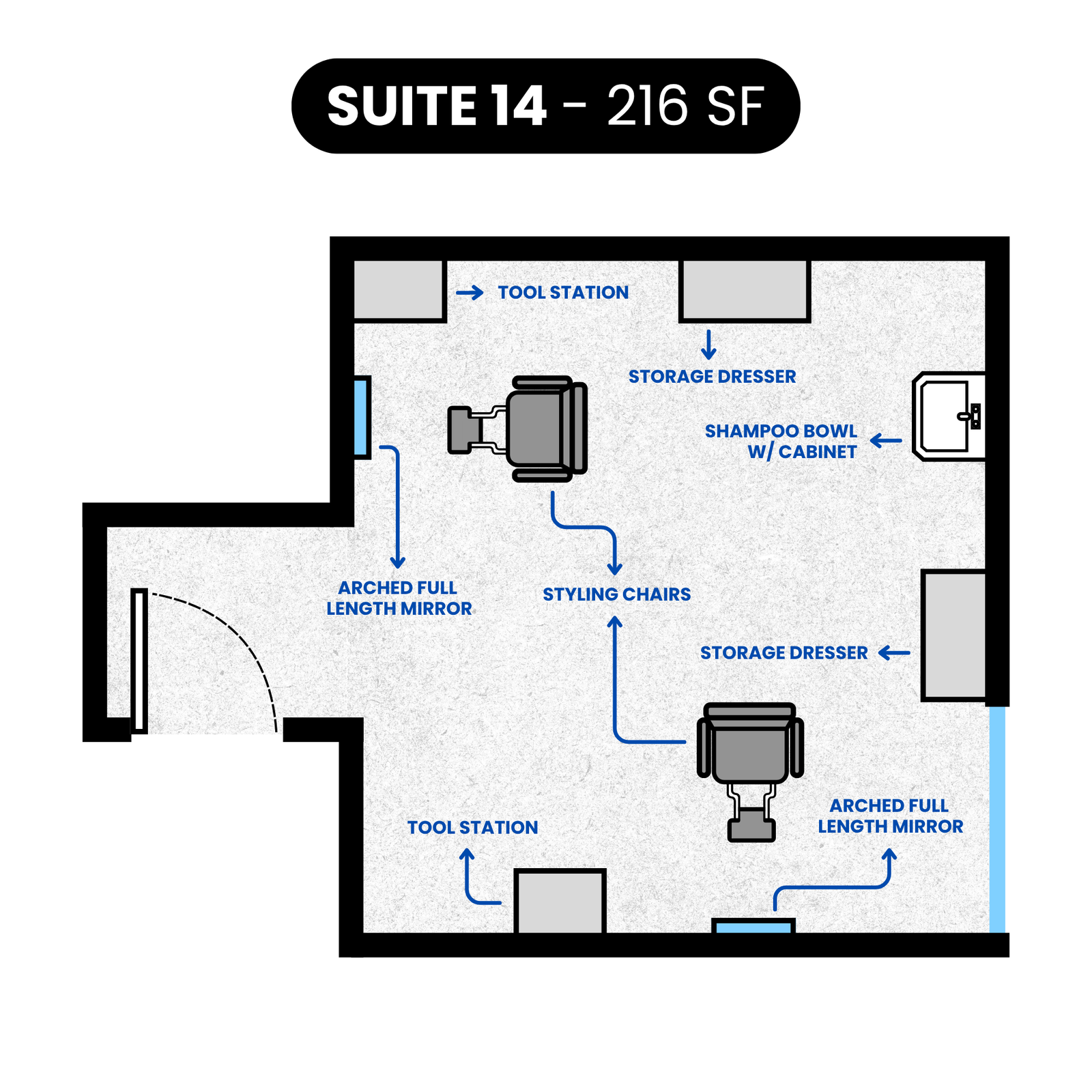 Suite 14 Floorplan
